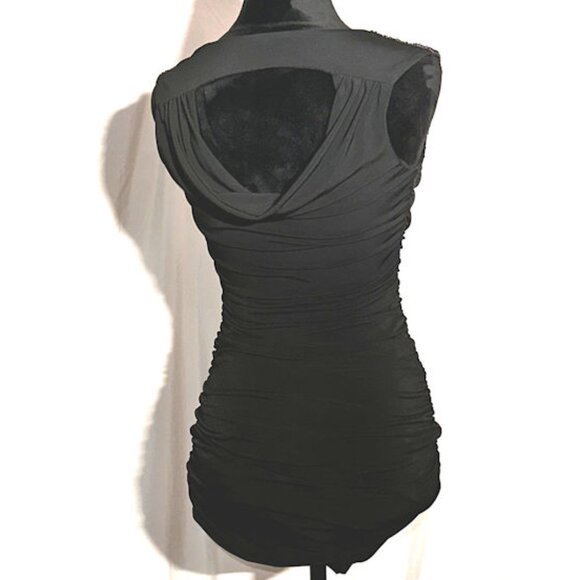 Studio Y Tight Mini Club Dress, Scooped Neckline, XS - Picture 6 of 10